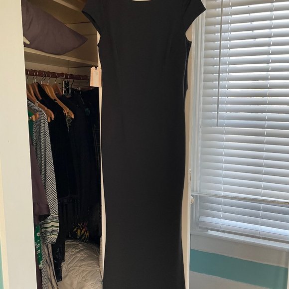 Katie May Intrigue Full Length Black Dress - Picture 3 of 6